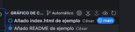 Ejemplo dos commits